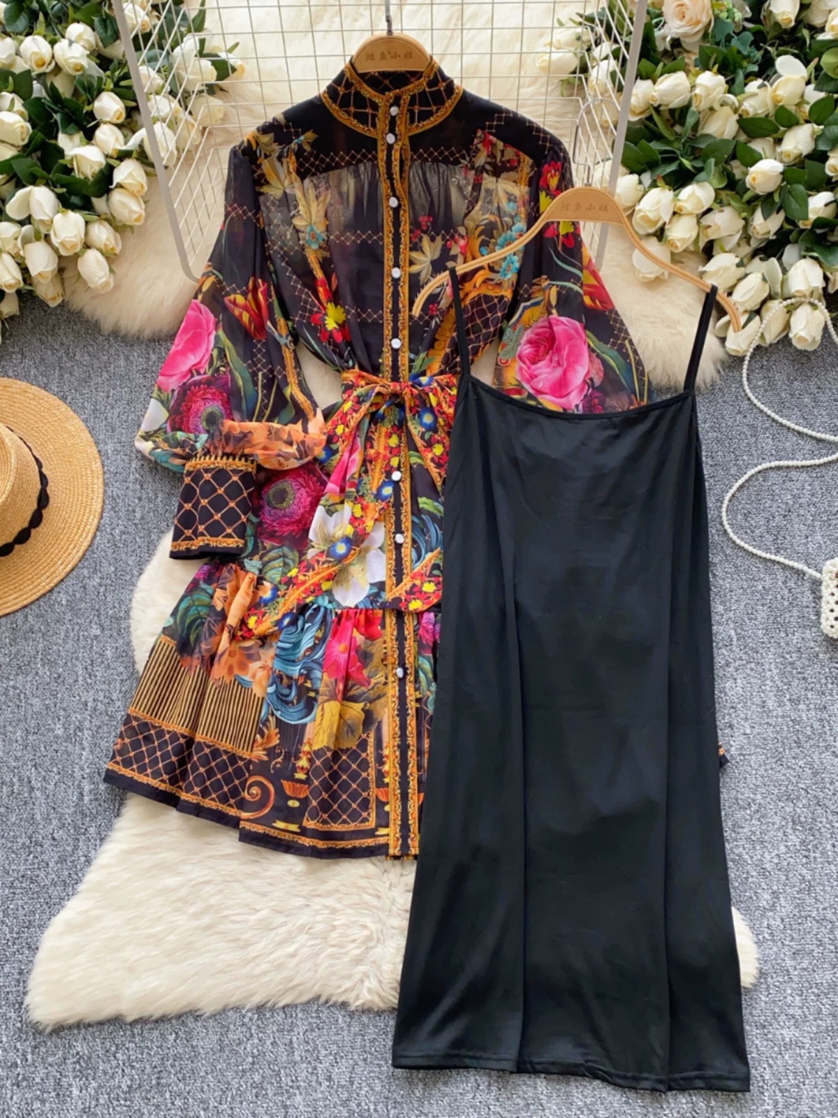 Unexpected plans dress & camisole ED235 images